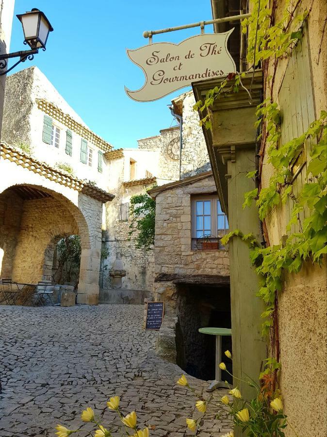 Villa Le Mas Des Fleurs Séguret Exterior foto